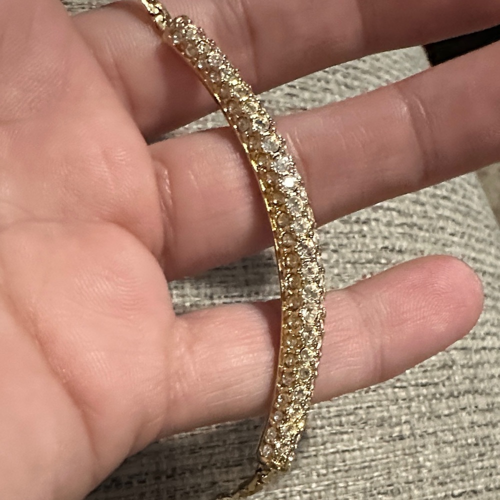 Swarovski Pavé Bar Necklace -l - Picture 6 of 6
